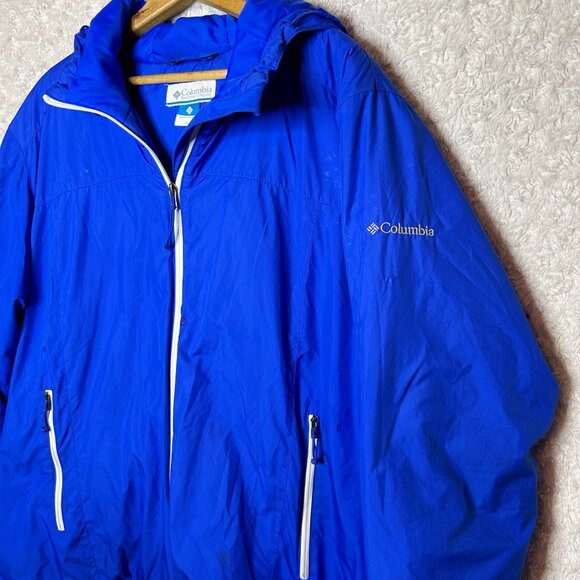 Columbia Light Winter Jacket Blue Size 2X - Picture 2 of 7